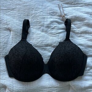 NWT Skims Fits Everybody Full Coverage Black Lace Bra
